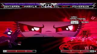 KOF MUGEN Nightmare Sparkle Alicom (12p) Big Bang Finalty Dead end Skill on evil god SpongeBob