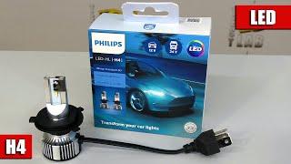 Обзор LED ламп H4 от PHILIPS. Бренд по цене ламп с ALIEXPRESS !!! (11342UE2X2)