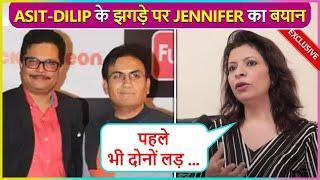 Jennifer Mistry Exclusive Reaction On Asit Modi-Dilip Joshi's Fight, Says 'Dono Ka Jhagda..'