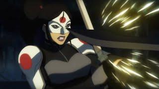 Katana - All Fight Scenes | "Young Justice" Season 3