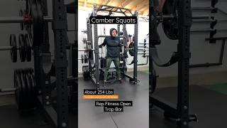 Titan Fitness vs REP Fitness: Camber Bar Squats