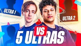 2 Pros vs 5 Ultras