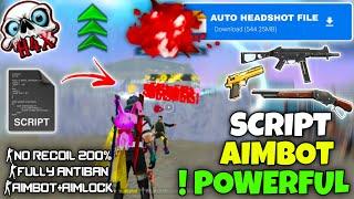 Free Fire Auto Headshot Config File Macro Aimbot + No Recoil Regedit ‼️ Antiban VIP Script 