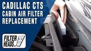 How to Replace Cabin Air Filter 2008 Cadillac CTS