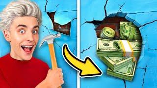 16 Ways to HIDE MONEY at Home!