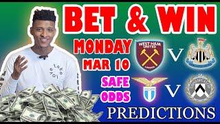 Football Prediction Today 10-03-2025 |  Betting tips Today | Mig predictions | Safe Investments