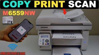Pantum M6559NW Scanning, Printing & Copying Video !