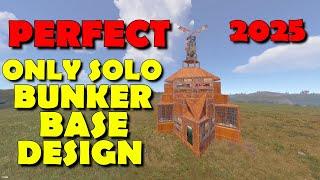 RUST NEW META SOLO BUNKER BASE DESIGN 2025