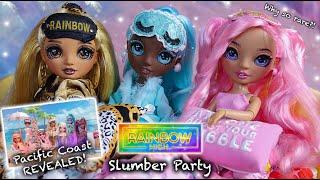 Rainbow High Slumber Party Dolls *All 3!* In-Depth REVIEW + Pacific Coast Dolls REVEALED!