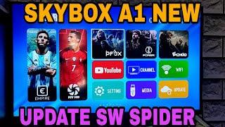 Cara Update Software SPIDER  Di Receiver SKYBOX A1 NEW 4MB