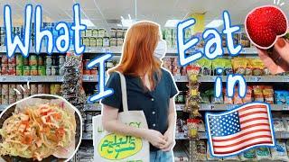what i eat in a few weeks at home in california  cooking and grocery shopping USA VLOG