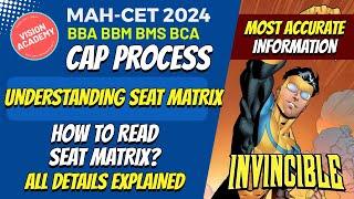 Understanding College Seat Matrix  What is MS, HU, OHU, G/L, SI, Choice Codes for General TFWS