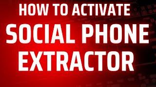 Social Phone Extractor | How To Activate Social Phone Extractor | Reseller Panel Review