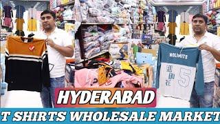 T shirt wholesale market in  ramgopalpet  // designer tshirt sports t shirts in Prem fashion