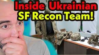 I Went Inside A Ukrainian SF Recon Team's Safe House!