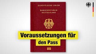 Deutschen Pass beantragen: Antworten & Wissenswertes | 2024