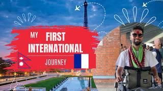 My first International Journey | How I came to Lorient, France from KTM, Nepal - Shiva Gyawali