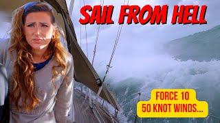 SURVIVING Multi Day STORM AT SEA... EXTREME Weather Conditions | Wave 96