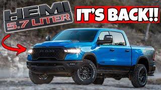 RAM 1500 5.7L Hemi V8 RETURNS From the Dead | Will This SAVE Ram??