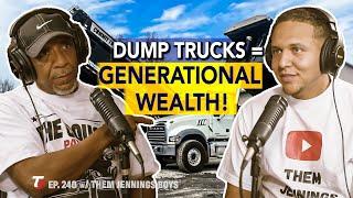 Father & Son Build “Dump Truck Empire! ​⁠​@TJBS