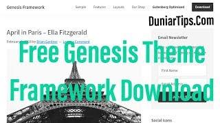 Free Genesis Theme Framework Download (Latest)