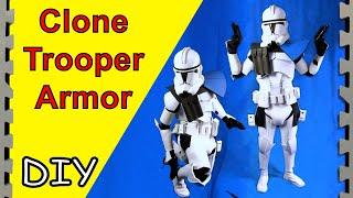 How To Make Clone Trooper Armor (Star Wars DIY)