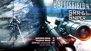 Battlefield 4: SRR61 Sniper Gameplay - Propaganda Conquest