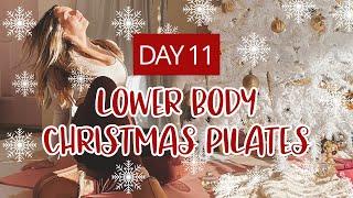 DAY 11- 12 Days of Pilates Challenge // 25MIN Legs & Booty Christmas Pilates // Callie Jardine Gualy