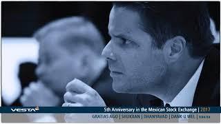 Vesta 5o aniversario BMV/5th anniversary Mexican Stock Exchange