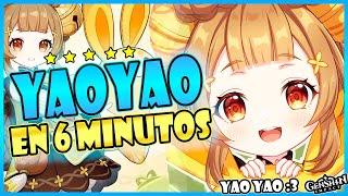 YAOYAO BUILD GOD EN 6 MINUTOS!  - Guía build Yaoyao - Genshin Impact