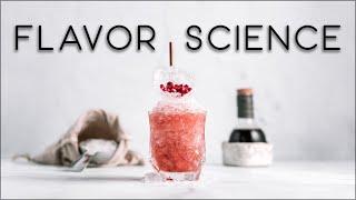 The science of flavors made simple - Creating a cocktail recipe in front of you