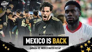 Raúl Jimenez SHINES , Mexico advances to CONCACAF Nations League final! | Canada vs Mexico Recap