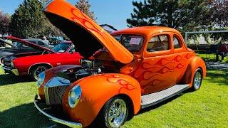 UNDER THE SUN CLASSIC CAR SHOW 2024 - Almost 3 Hours of Hot Rods, Rat Rods, Customs & Motorcycles 4K