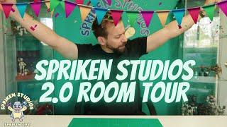 Spriken Studios 2.0 Room Tour!!!