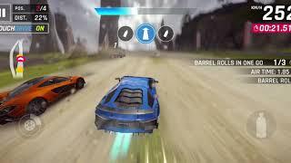 Asphalt 9 | How to make 3 barrel rolls in one jump - Lamborghini Aventadoor SV Coupé | Career Race