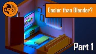 3ds Max Isometric Room - Full Tutorial - Part 1