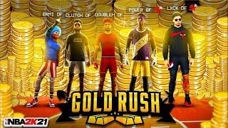 FIRST EVER DF GOLD RUSH ROYALE EVENT! Which DF MEMBER can get the most VC with RANDOMS?(NBA2K21)