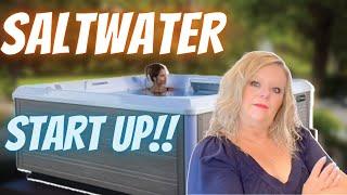 Quick Salt Water Hot Tub Start up for Hot Spring Spas