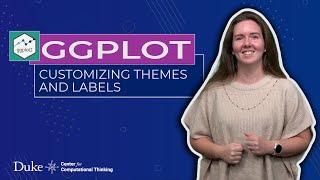 Customizing Themes and Labels Using GGPlot in R