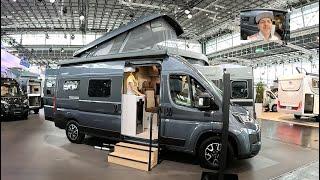 Hymer Yosemite 2025 RV Camper Van Fiat Ducato Camping car Caravan Salon walkaround + interior V2248