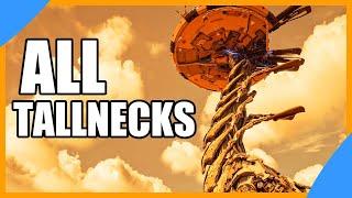 Horizon Forbidden West - All Tallneck Locations and How To Climb The Tallnecks