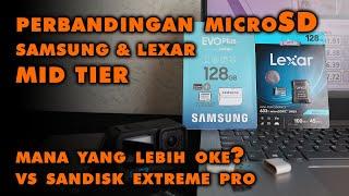 Sekencang apa microSD yang kalian butuhkan ?? - Samsung vs Lexar vs Sandisk (perbandingan & test)