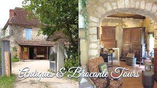 Antiquing in a House Tour! Charming Stone House in Rural France # 74 | Free Treasure Finds ?!