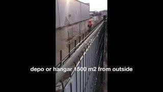 build depo or hangar 1500 m2 from outside  in russia