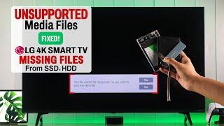 Fixed: Unsupported Video Files Format on USB Drive in LG Smart TV!