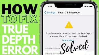 IPHONE XR: TRUE DEPTH ERROR MESSAGE REPAIR - FACE ID HAS BEEN DISABLED!