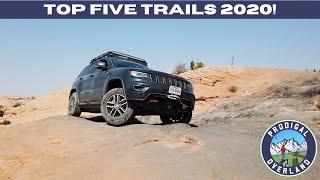 Prodigal Overland's Top 5 Off Road-Trails of 2020 | Jeep Grand Cherokee Trailhawk Off Road