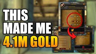 How I Made 4.1M Gold Flipping This 1 Item in World of Warcraft! (So Far...) WoW Gold Making