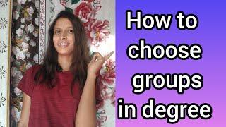 How to choose groups in degree in web options|#degree #phase #weboptions