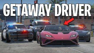 I Became A Getaway Driver In A Supercar on GTA 5 RP